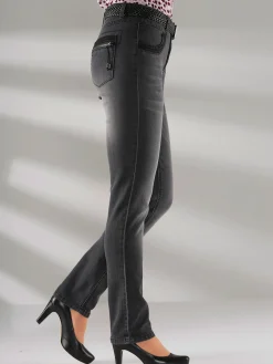 Pantalons<Jean skinny qualité coton