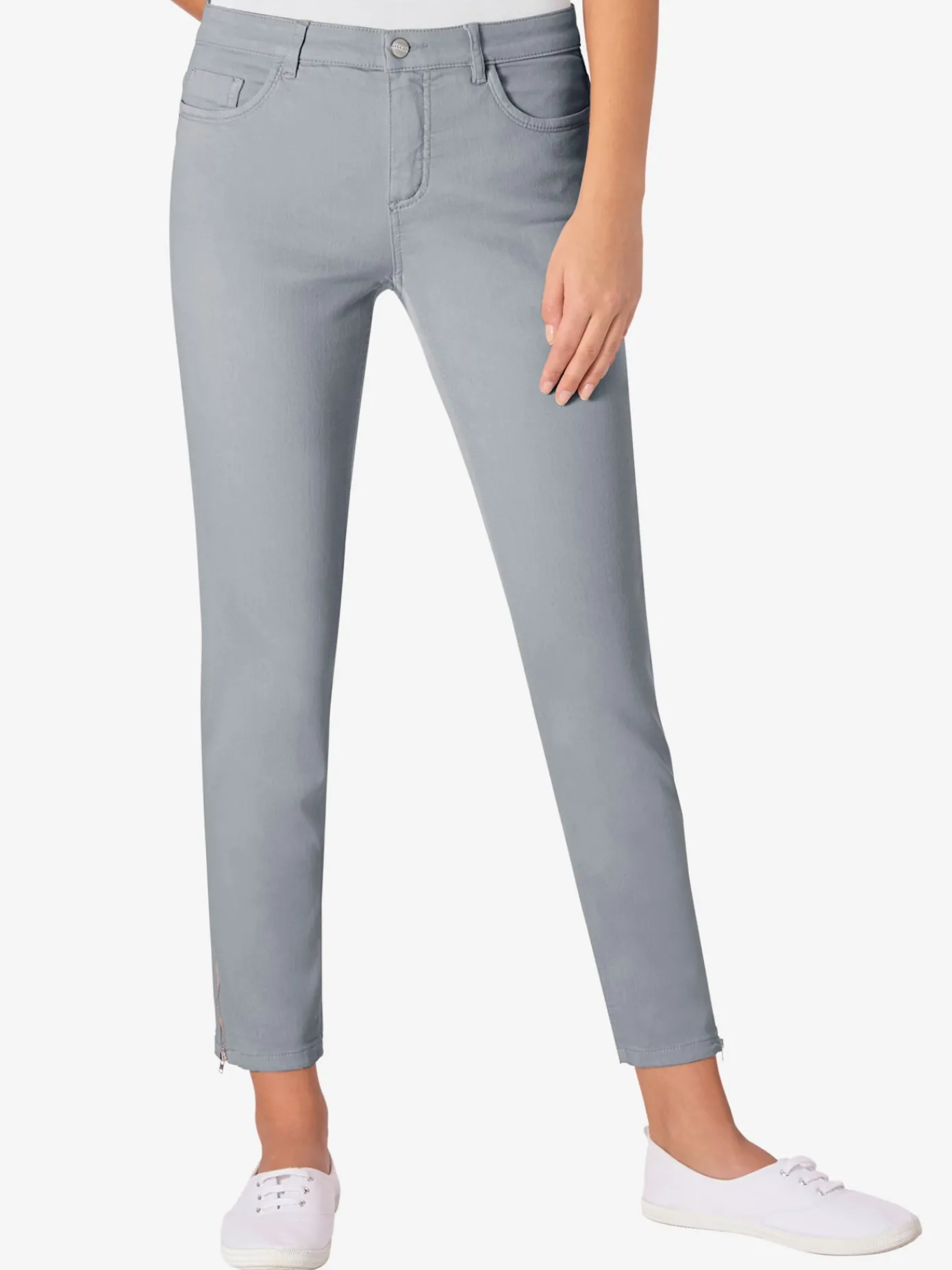 Creation L Pantalons<Jean stretch coupe féminine