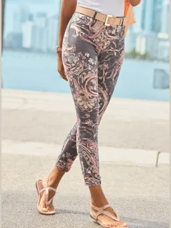 LASCANA Pantalons<Jegging 7/8 coupe étroite