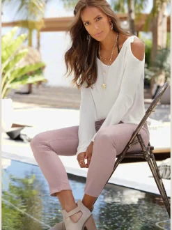 LASCANA Pantalons<Jegging 7/8 coupe étroite