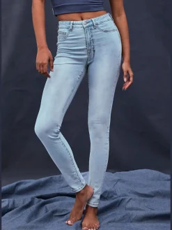 LASCANA Jeans|Pantalons<Jegging en jean jegging taille haute, coupe skinny
