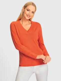 Rick Cardona Pulls<Joli pull basique à encolure en v