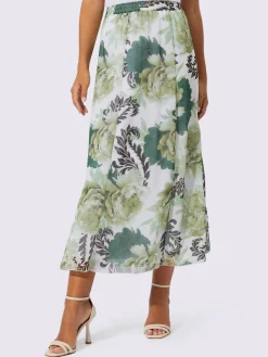 Creation L Jupes<Jupe à panneaux entretien facile