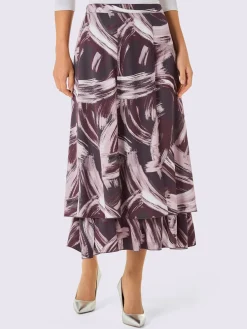 CREATION L PREMIUM Jupes<Jupe à panneaux qualité tissée