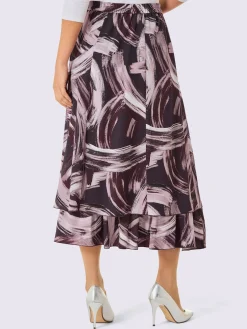 CREATION L PREMIUM Jupes<Jupe à panneaux qualité tissée