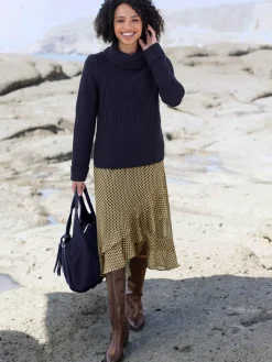 Linea Tesini Jupes<Jupe à volants volants tendance