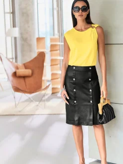 Rick Cardona Tenues De Cérémonie|Jupes<Jupe crayon revêtement