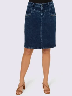 Rick Cardona Jupes<Jupe en jean passants