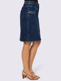 Rick Cardona Jupes<Jupe en jean passants