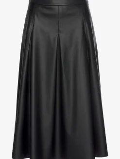 LASCANA Jupes<Jupe en matière synthétique jupe en synthétique avec plis intégrés