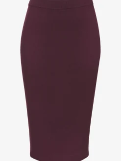 LASCANA Jupes<Jupe en tricot à bords-côtes extensibles