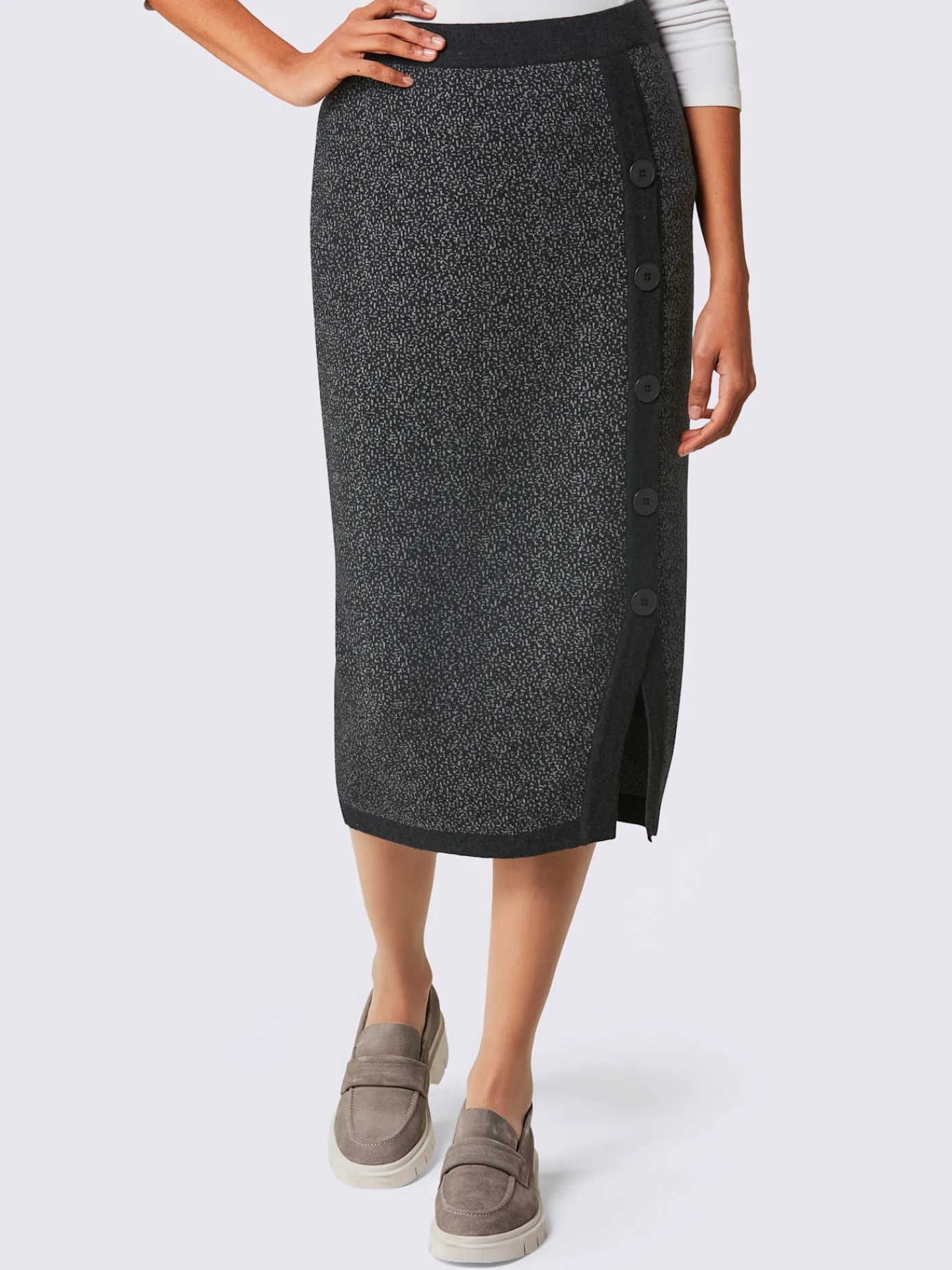 CREATION L PREMIUM Jupes<Jupe en tricot 40% laine