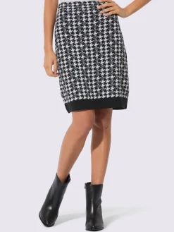 Creation L Jupes<Jupe en tricot 30% laine vierge (mérinos)