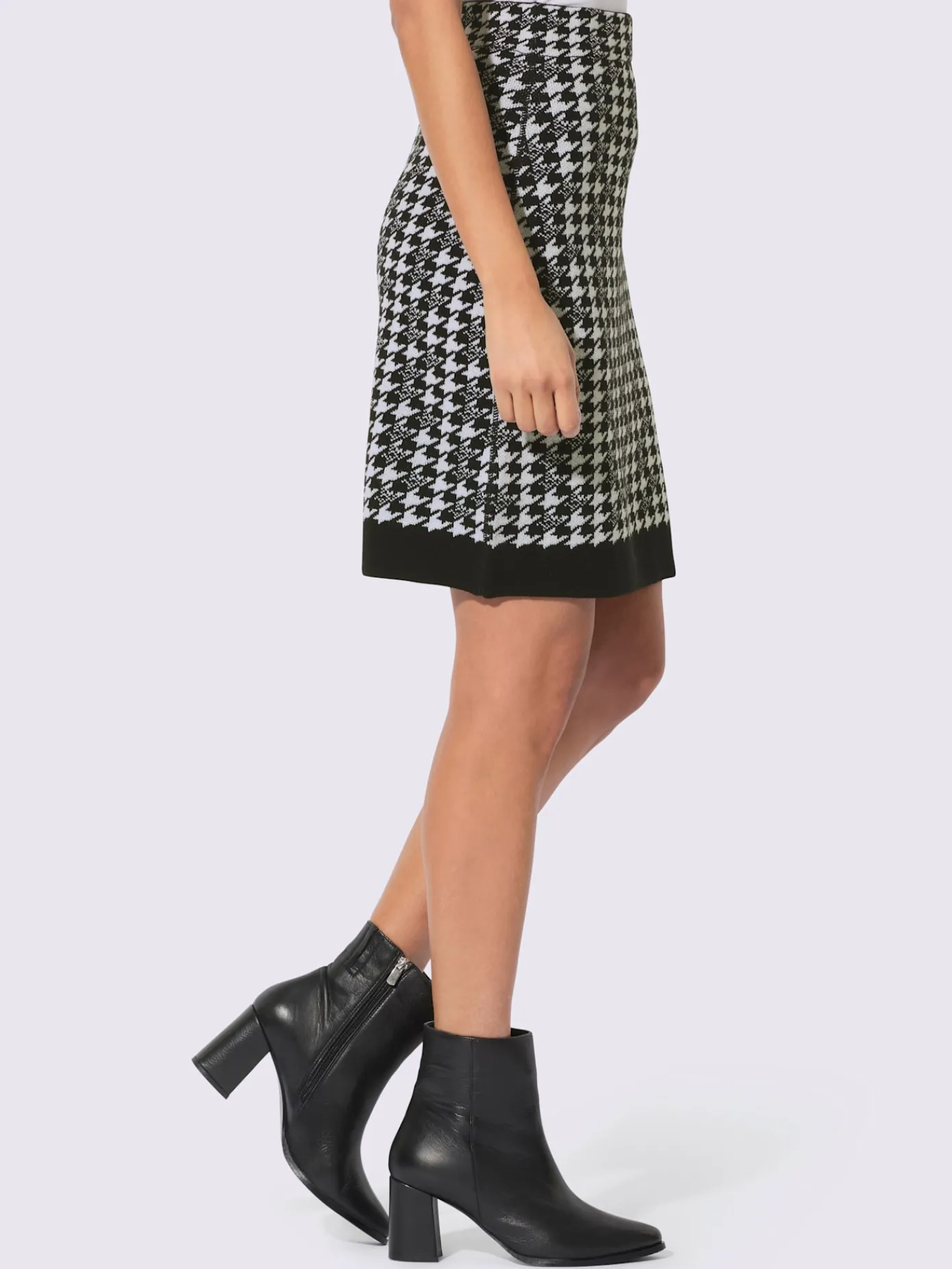 Creation L Jupes<Jupe en tricot 30% laine vierge (mérinos)