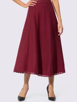 Creation L Jupes<Jupe en tricot 30% lyocell