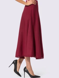 Creation L Jupes<Jupe en tricot 30% lyocell