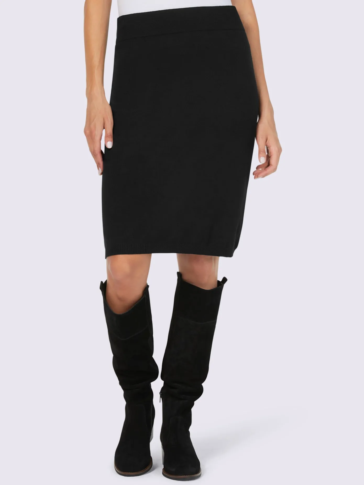 Mandarin Jupes<Jupe en tricot à porter ensemble ou séparément pour un style parfait