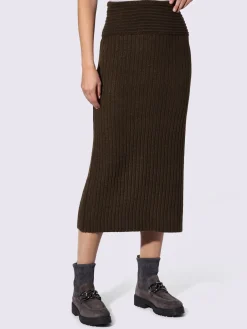 Rick Cardona Jupes<Jupe en tricot ceinture élastique confortable