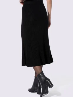 Rick Cardona Jupes<Jupe en tricot rayures structurées