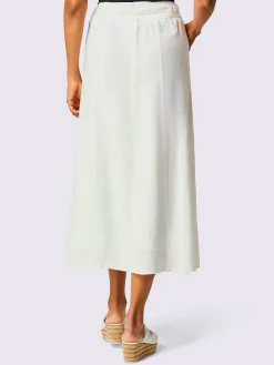 CREATION L PREMIUM Jupes<Jupe estivale pur lin