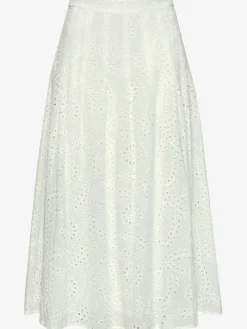 Buffalo Jupes<Jupe longue jupe d'été avec broderie ajourée