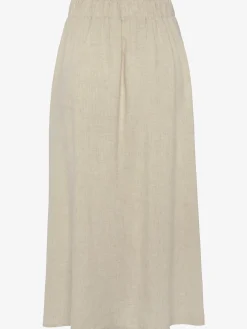 LASCANA Jupes<Jupe midi bords-côtes élastiqués au dos