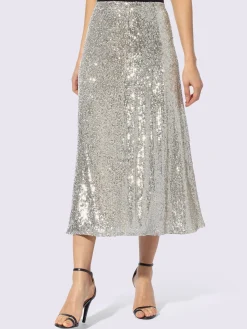 Ashley Brooke Jupes<Jupe pailletée paillettes brillantes