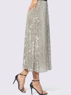 Ashley Brooke Jupes<Jupe pailletée paillettes brillantes