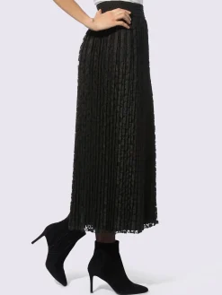 Ashley Brooke Jupes<Jupe plissée ceinture élastique pour plus de confort