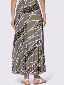 Rick Cardona Jupes<Jupe plissée motif imprimé exclusif