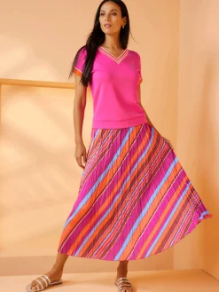 Rick Cardona Jupes<Jupe plissée plissée