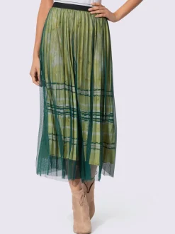 Creation L Jupes<Jupe plissée qualité tissée