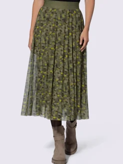 Linea Tesini Jupes<Jupe plissée qualité tissée