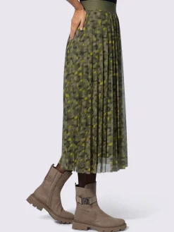 Linea Tesini Jupes<Jupe plissée qualité tissée