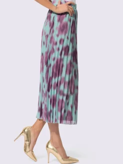 Creation L Jupes<Jupe plissée qualité tissée