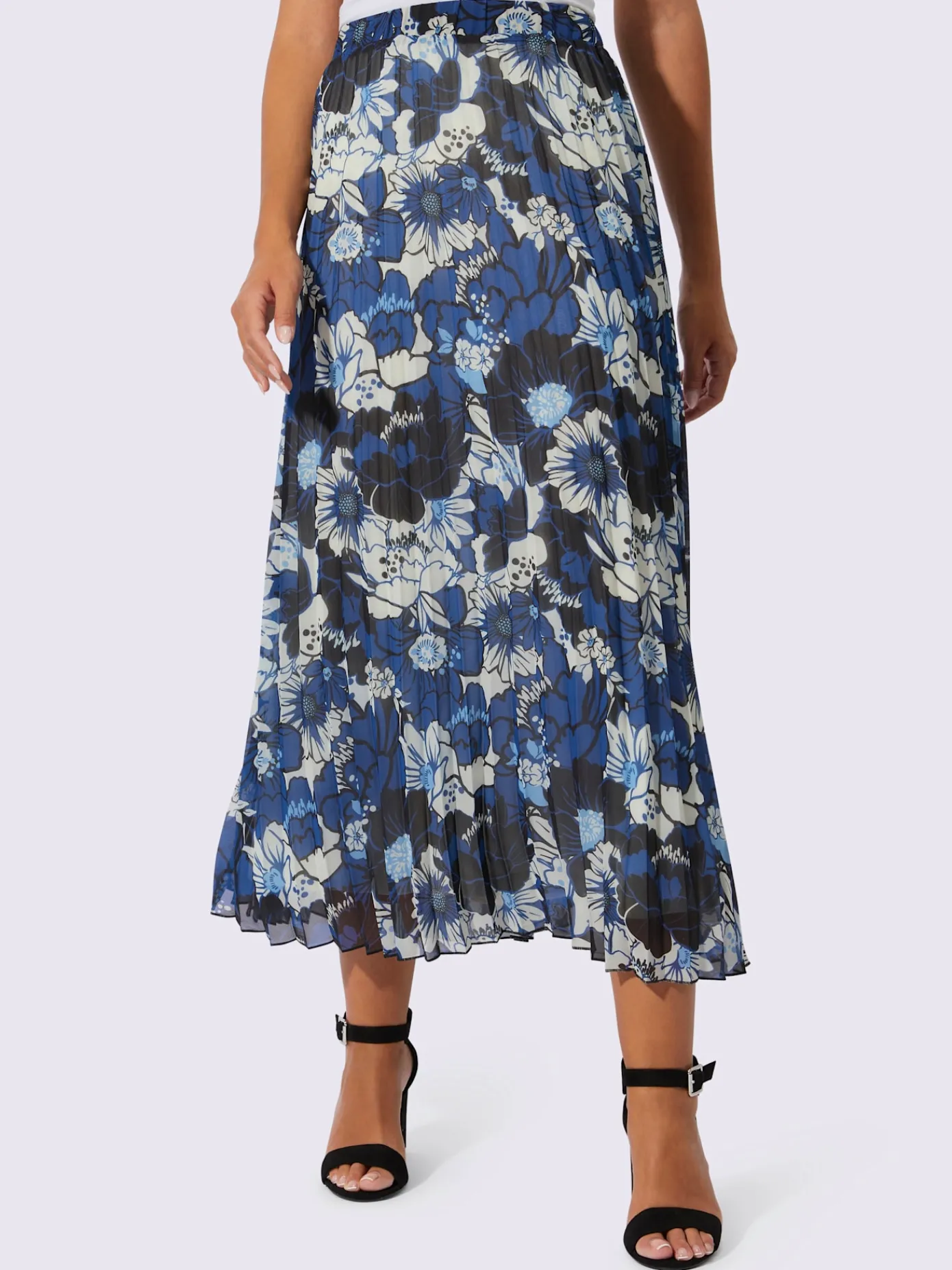 Creation L Jupes<Jupe plissée très facile à entretenir