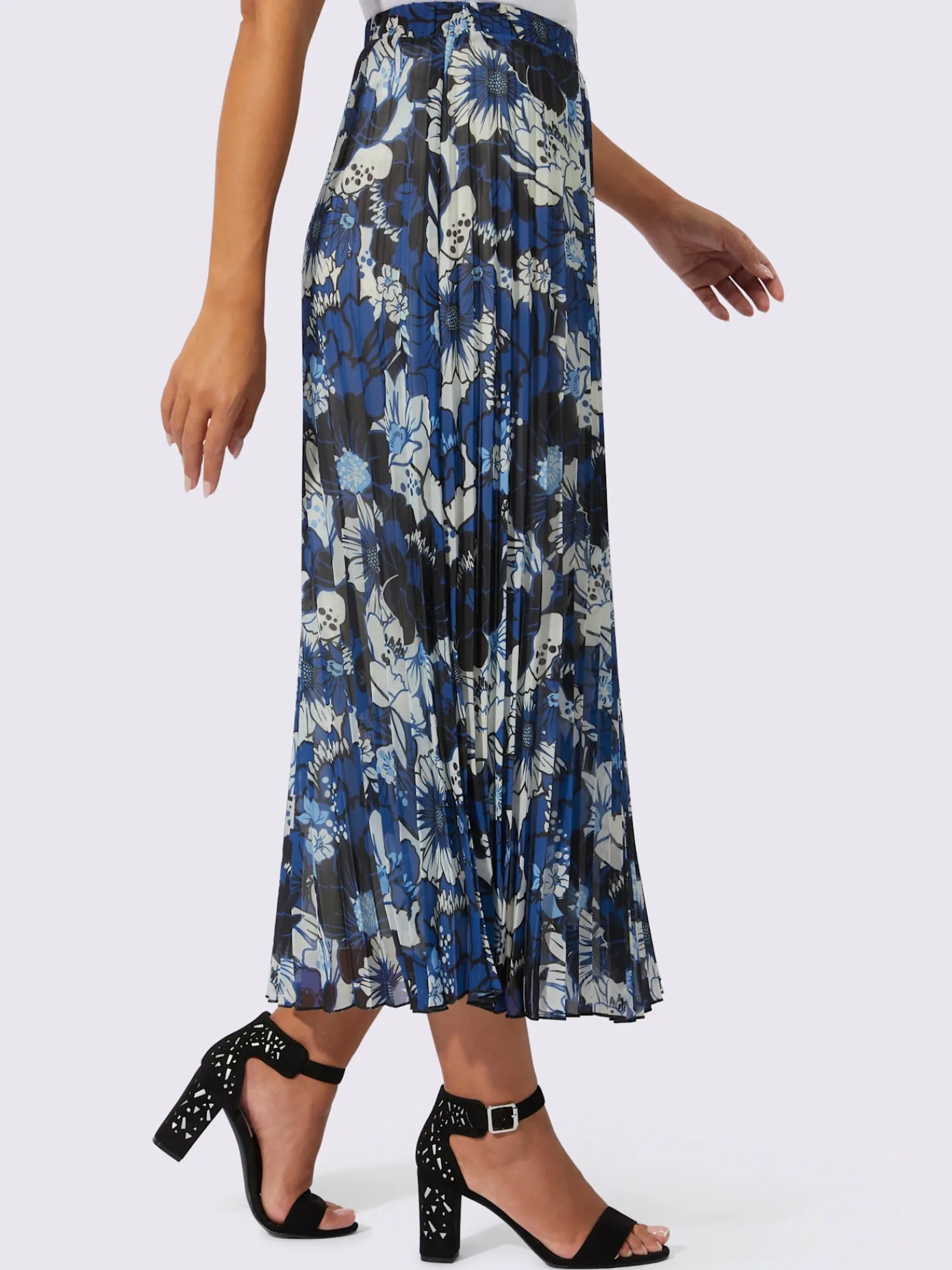 Creation L Jupes<Jupe plissée très facile à entretenir