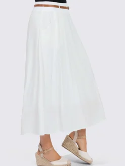 Jupes<Jupe pure viscose