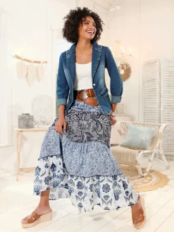 Linea Tesini Jupes<Jupe qualité tissée