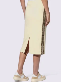 Rick Cardona Jupes<Jupe sweat ceinture élastique, coulisse et lien à nouer