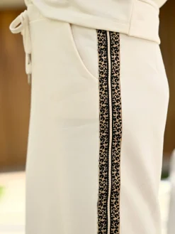 Rick Cardona Jupes<Jupe sweat ceinture élastique, coulisse et lien à nouer