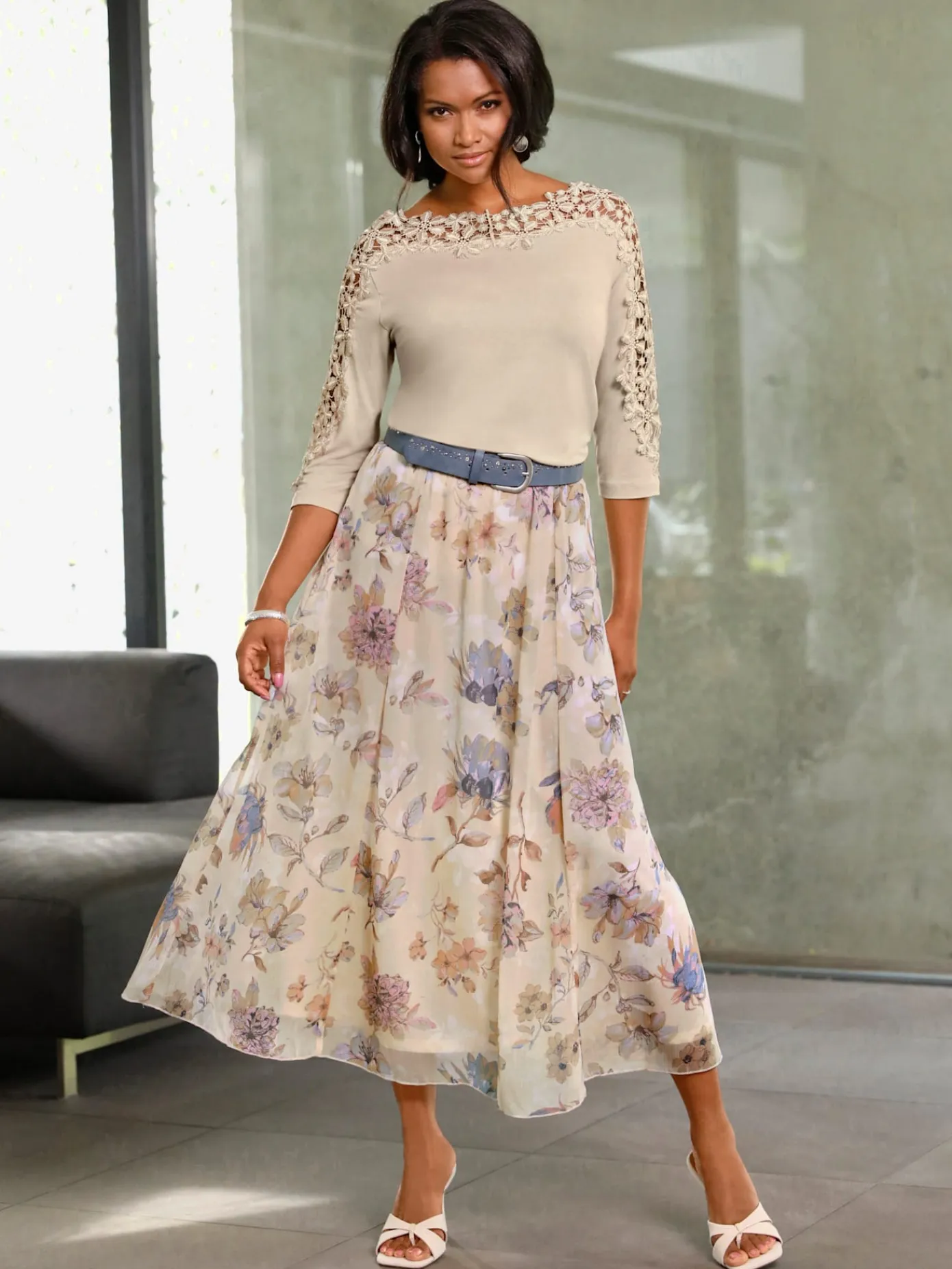 Fair Lady Tenues De Cérémonie<Jupe tissée ceinture élastique confortable