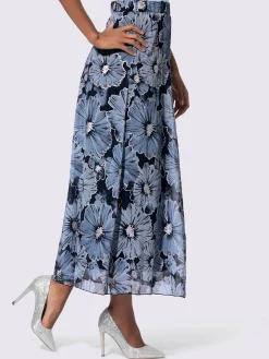 Creation L Jupes<Jupe tissée en polyester recyclé