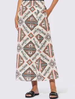 Rick Cardona Jupes<Jupe évasée motif imprimé exclusif