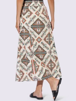 Rick Cardona Jupes<Jupe évasée motif imprimé exclusif