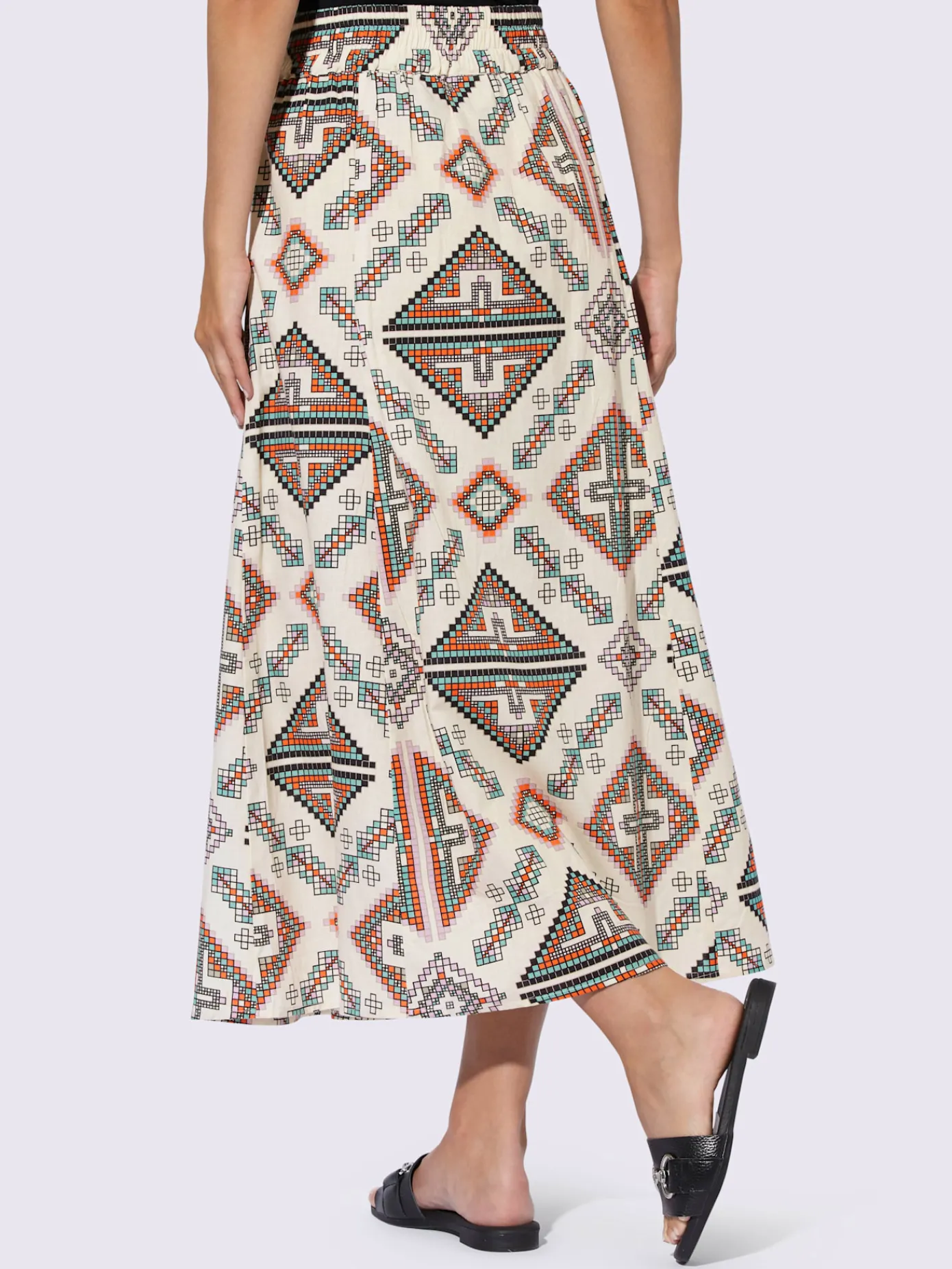 Rick Cardona Jupes<Jupe évasée motif imprimé exclusif