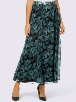 Creation L Jupes<Jupe évasée qualité tissée