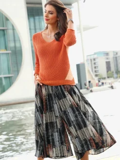 Jupes<Jupe-culotte entretien facile