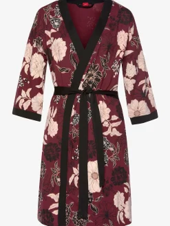 s.Oliver Robes De Chambre<Kimono avec motif floral botanique