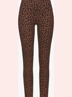 LASCANA Pantalons<Legging à imprimé léopard